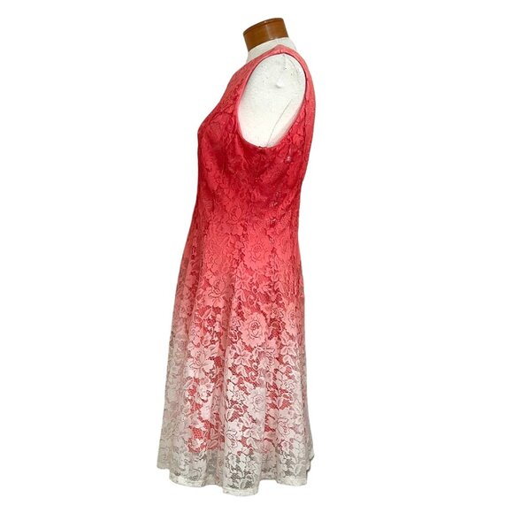 NWT Gabby Skye - Women's Size 14 Dress - Sleeveless Lace Fit & Flare Back Zip - Picture 16 of 16